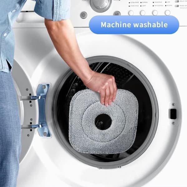 Square Spin Mop Håndfri Lazy Squeeze Mop Spin Mop Set