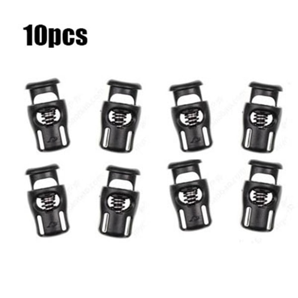 10 stk. Tactical Cord Lock Toggle Stopper Toggle Clip