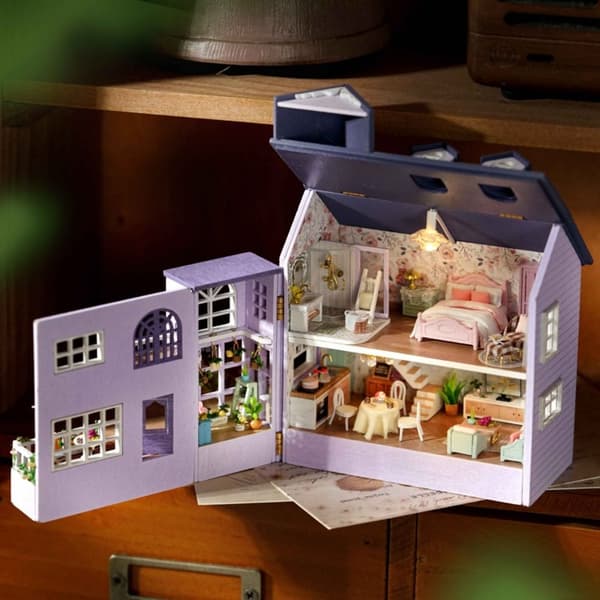 DIY Mini Hus Dukkehus tilbehør 2 2 2