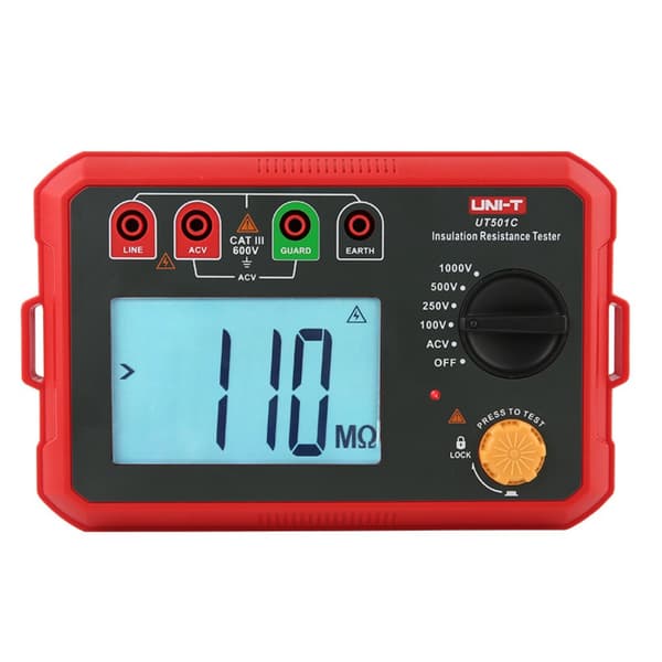 UT501C isolasjonsmotstandstester digitalt megohmmeter