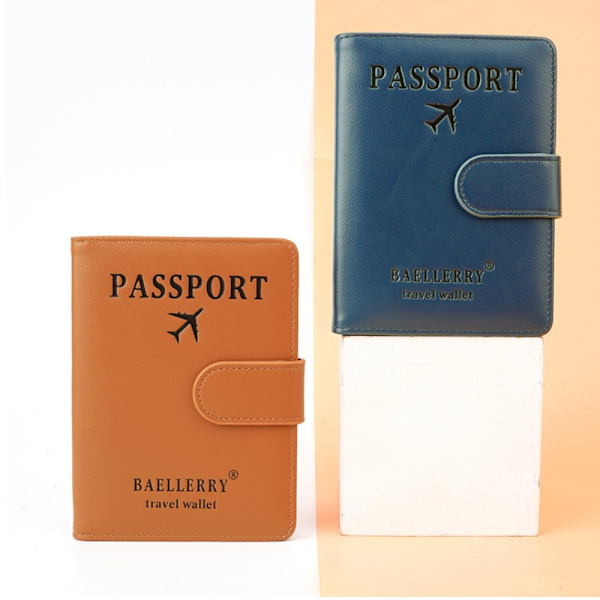Passtäcker RFID passklämma BLÅ Blue