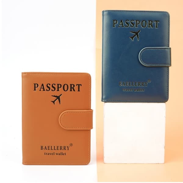 Passtäcker RFID Passport Clip KAFFE Coffee