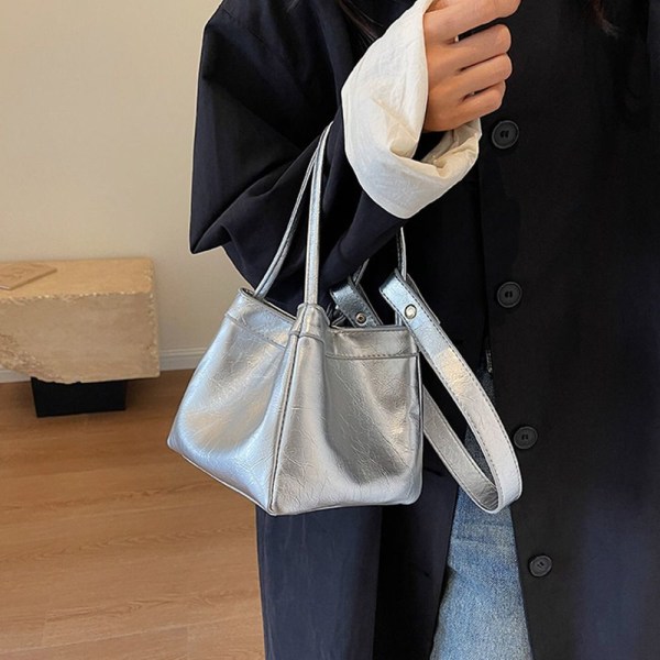 Bucket Bag Olkalaukku SILVER silver