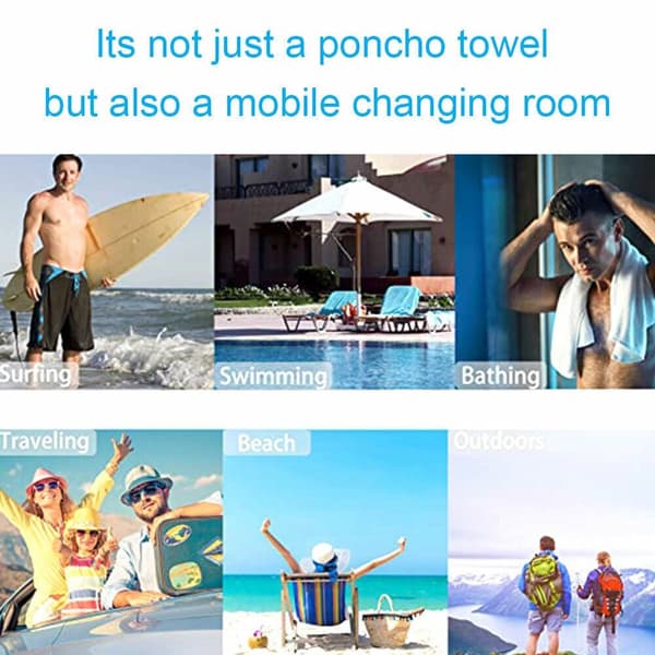 Hettekapper Håndkle Poncho LILLA purple