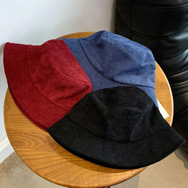 Bøttehatt Fisherman Cap VINRØD Wine red