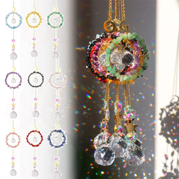 Sun Catchers pyöreä kristallirengas 1 1 1