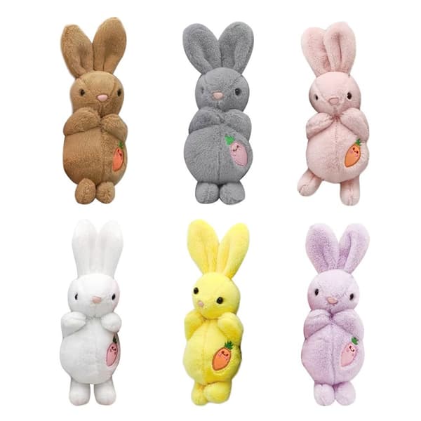 2kpl Little White Rabbit Pehmolelu VILLA purple