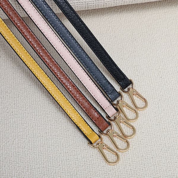 Læderrem Håndtaske bælter SORT STRAP SORT STRAP Black Strap