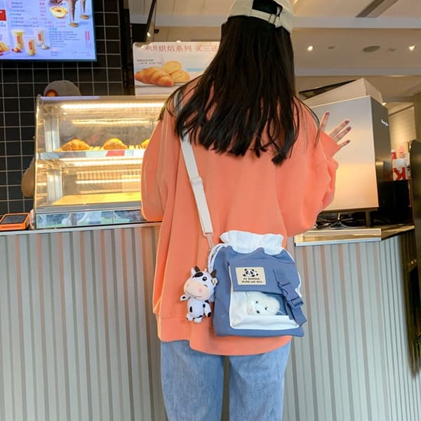 Axelväska Crossbody-väskor BLÅ blue