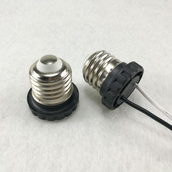 E26 Light Base Converter Skrue Lampeholder