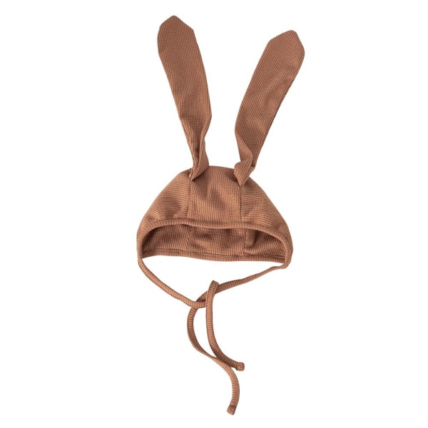 Bunny Baby Hat Baby Cap KAFFE Coffee