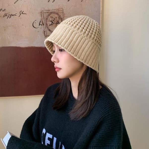 Bucket Hat Skull Hat SORT black