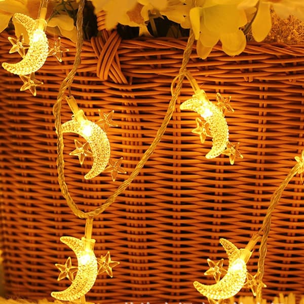 Star Moon String Lights Fairy Lights MULTICOLOR STAR STABLE Multicolor Star Stable-Star Stable