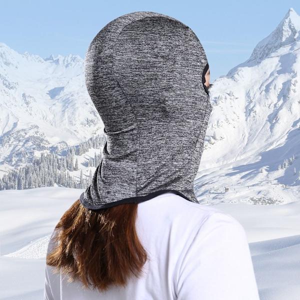 Full Face Cap Cykling Balaclava SORT black