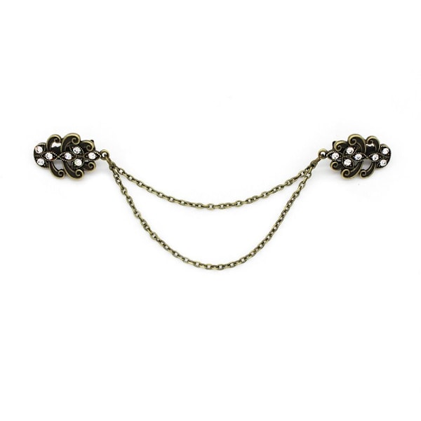 Cardigan Clip Sjal Broche BRONZE STYLE 2 STYLE 2 Bronze Style 2-Style 2