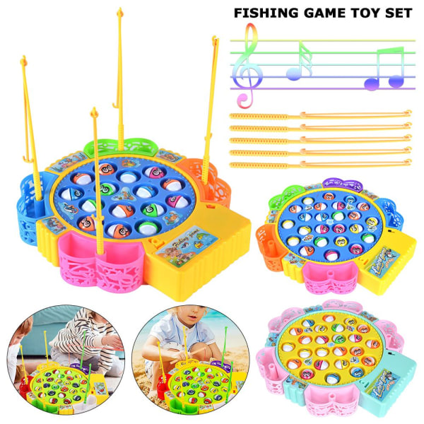 Fiskespill Toy 24 Fishes 2 2 2