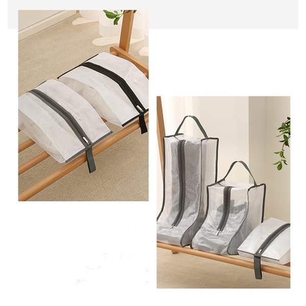 4 Stk Rejse Sko Tasker Sko Organizer Tasker Sko Pouch 4Pcs