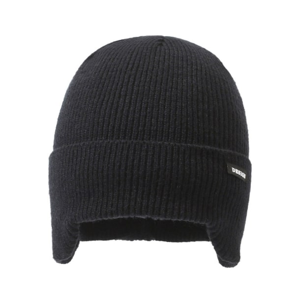 Strikket hue uldhuer MØRKEGRÅ Dark Grey