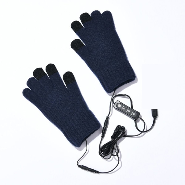 Lämmitettävät hanskat Knit Gloves GREY grey