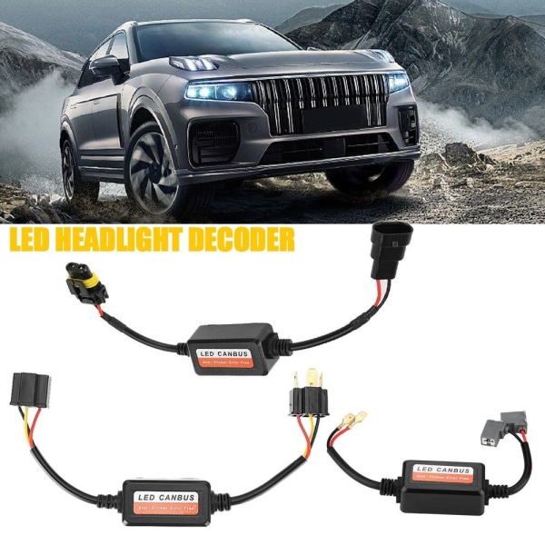 LED Hovedlys Dekoder LED Canbus H7 H7 H7