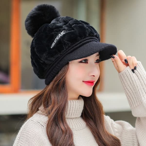 Topphette Andetungehette SVART black