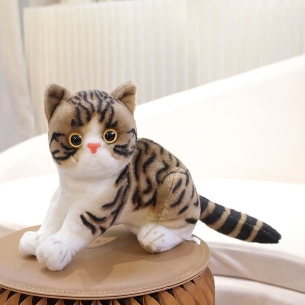Simulation Cat Toy Plyschleksaker E E E