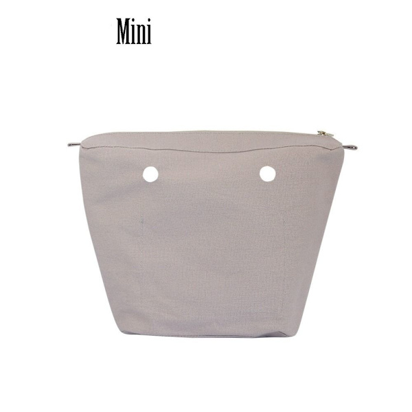 Infoga Innerväska Foder Insatsväska LJUSGRÅ MINI MINI Light Grey Mini-Mini