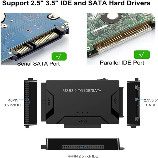 Recovery Converter Alt i ett SVART UK UK Black UK-UK