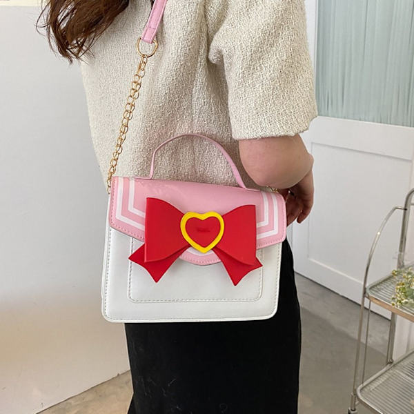Kawaii Messenger Bag Chain Bags BLÅ blue