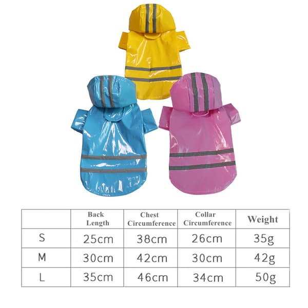 Hundregnrockar Overall Jacka ROSA S pink S