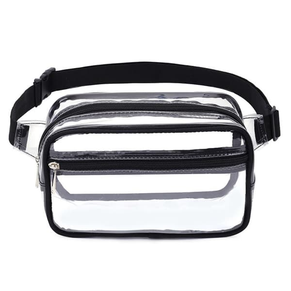 Klar taljetaske Makeuptaske HVID White