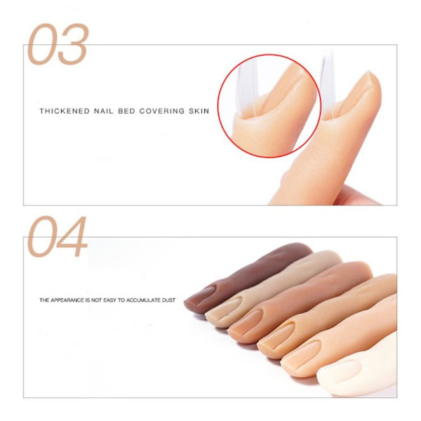 1 kpl Fake Finger Nail Tool 04 04 04