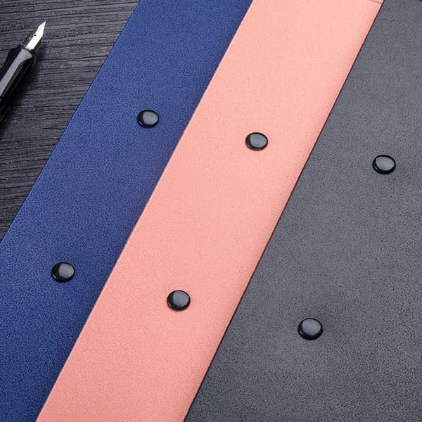 A4 Fil Mappe Frosted SORT Black