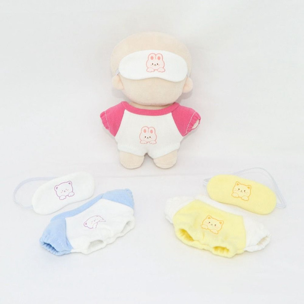 Dukke Underfrakk Sleep Wear Klær ROSA Pink