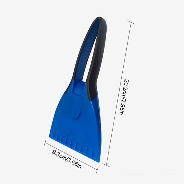 Bil Snow Remover Spade Ice Scraper Tool blå