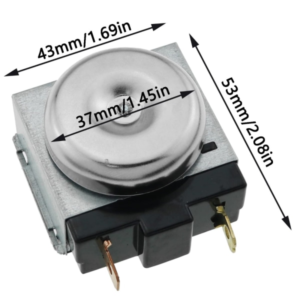 Timer Switch Time Controller 60 minuters fördröjning Timer Switch