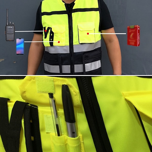 Heijastinliivin väriä vastaava turvaasu XXXL XXXL XXXL