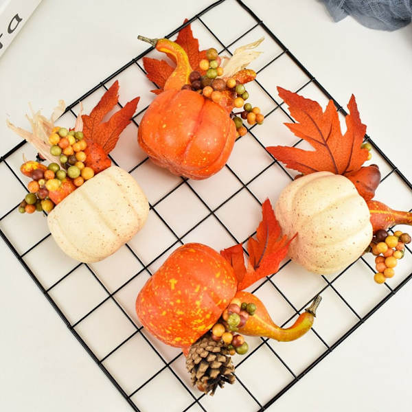 4 st Thanksgiving-pumpa Halloween-pumpa TYP B TYP B Type B