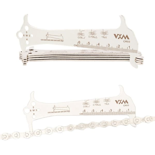 Lineal Kæde Regelmåler Caliper 2Pcs