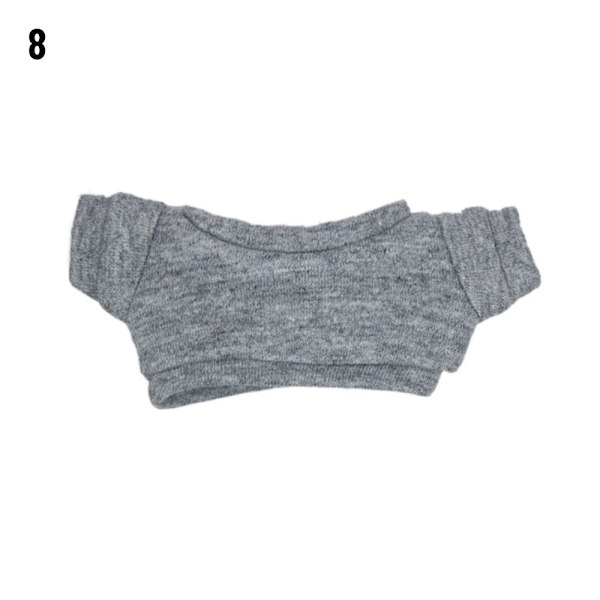 20 cm docka kläder Docka tecknad T-shirt 8 8 8