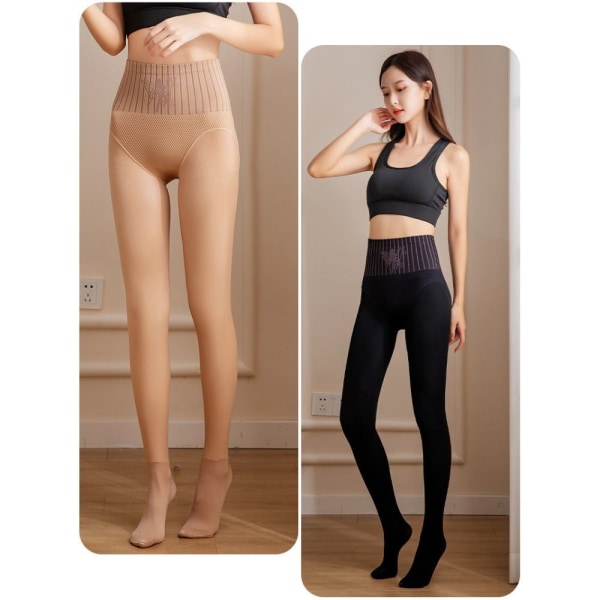 Vinterstrømpebukse Vintervarme Leggings GRÅ 300G-A 300G-A Grey 300g-A-300g-A