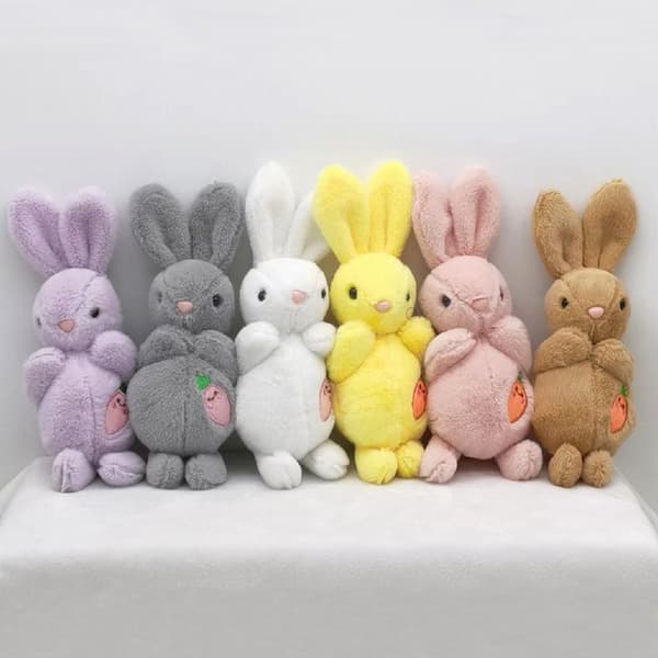 2kpl Little White Rabbit Pehmolelu VILLA purple