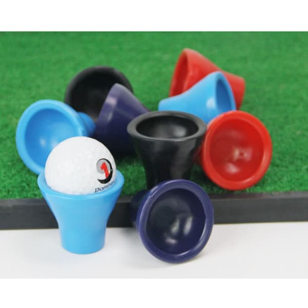 Golfbold Sugekop Golf Tee SORT Black