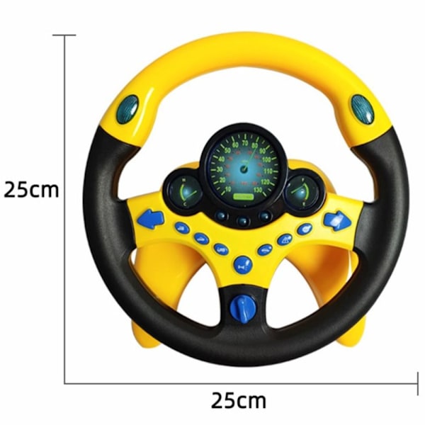 Eletric Simulation Rat Legetøj GUL yellow