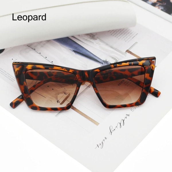 Cat Eye Solbriller Square Solbriller LEOPARD LEOPARD Leopard