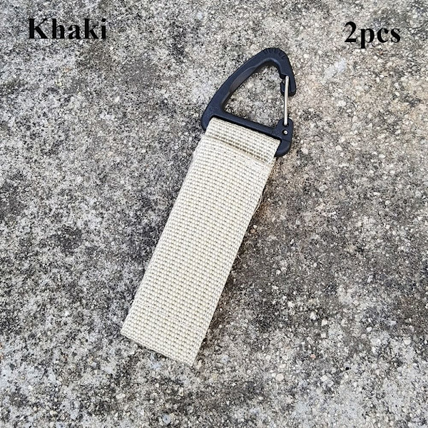 2st Triangel Ryggsäck Spänne Midjeväska Fäst KHAKI Khaki
