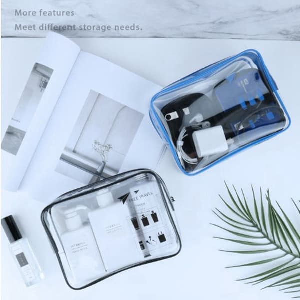 Make Up Pouch Tvättpåsar BLÅ Blue