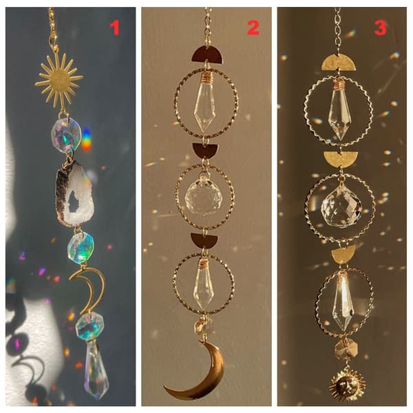 Sun Catcher Rainbow Prisms -riipus 2 2 2
