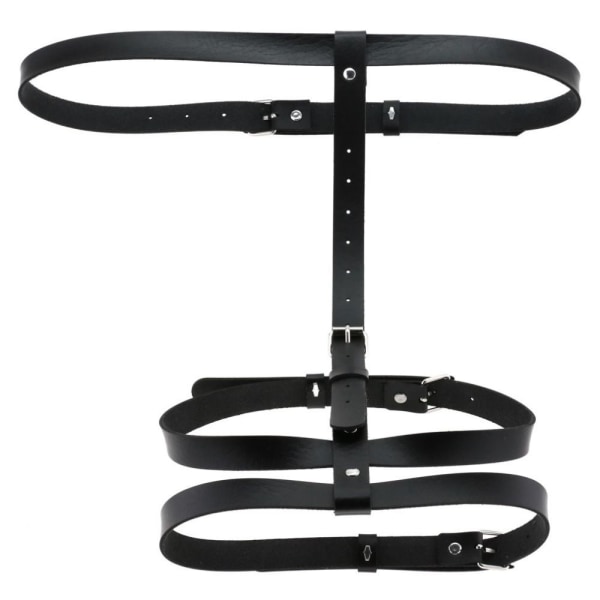Garter Belte Sexy Suspender SVART Black