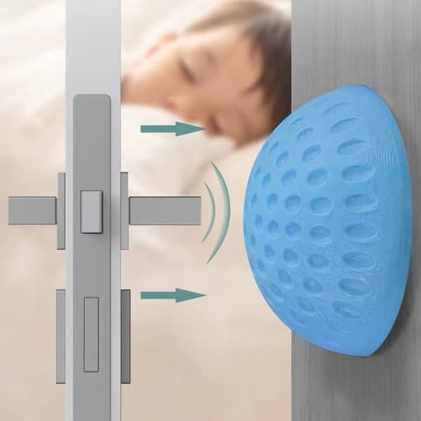 Dørstopper Anti Collision puder GRÅ grey